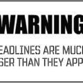 Experiment. Deadline